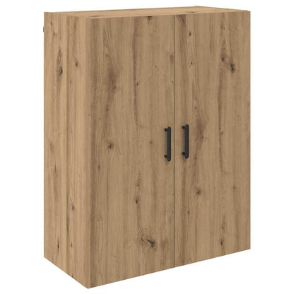 Wandmontierte Schränke Wandmontiert 2 pcs Eiche handwerklich