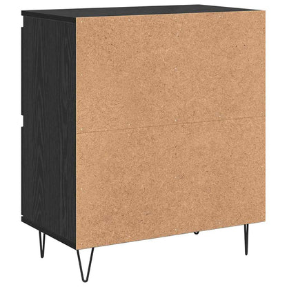 Sideboards 2 pcs Schwarze Eiche 120 x 35 x 70 cm Holzwerkstoff