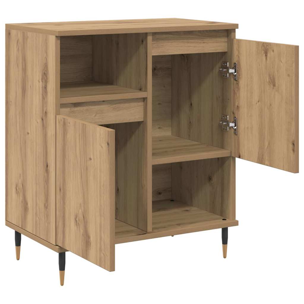 Sideboards 3 pcs Eiche handwerklich 180 x 35 x 70 cm