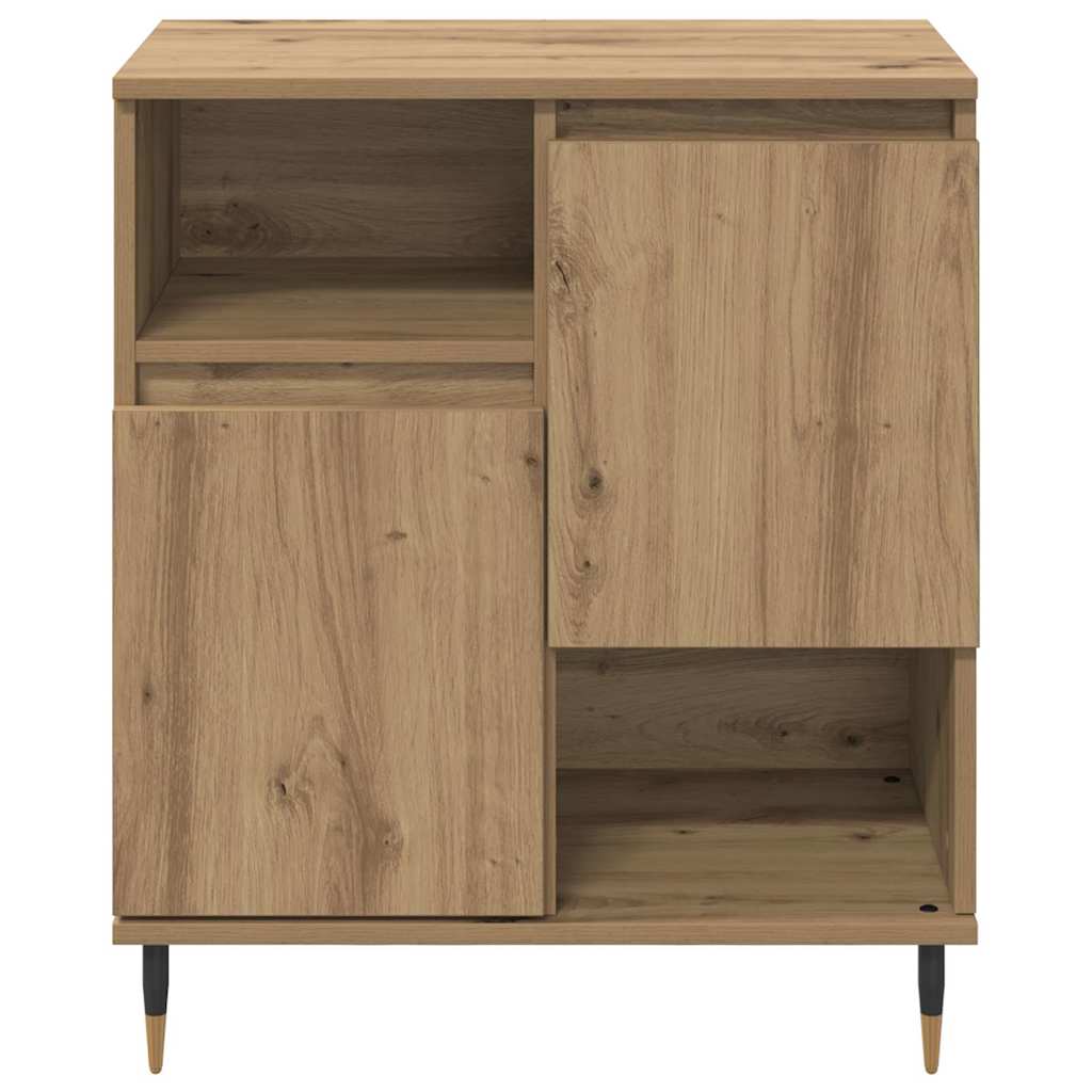 Sideboards 3 pcs Eiche handwerklich 180 x 35 x 70 cm