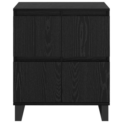 Sideboards 2 pcs Schwarze Eiche 120 x 35 x 70 cm Holzwerkstoff