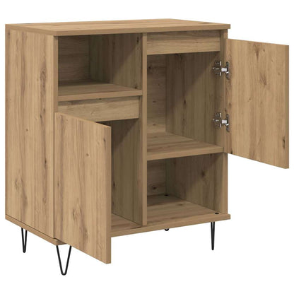 Sideboards 2 pcs Eiche handwerklich 120 x 35 x 70 cm