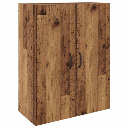 Wandmontierte Schränke 2 pcs Altholz 69.5 x 34 x 90 cm