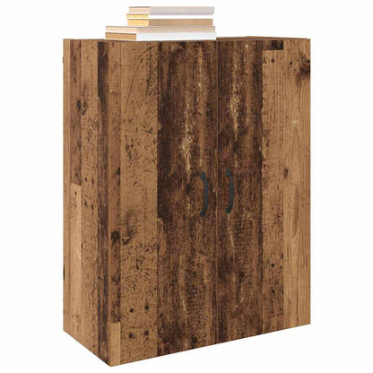 Wandmontierte Schränke 2 pcs Altholz 69.5 x 34 x 90 cm