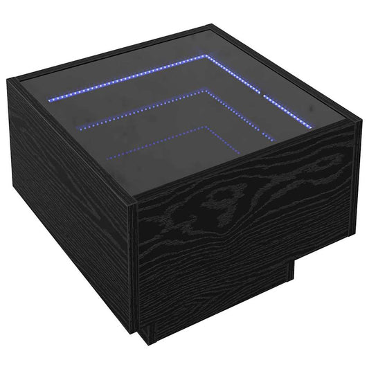 Badschrank Schwarze Eiche 40 x 40 x 30 cm Engineered Wood, Glas