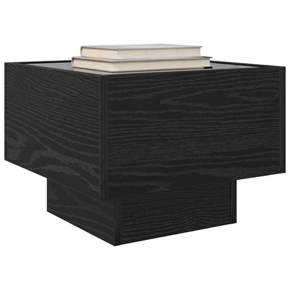 Badschrank Schwarze Eiche 40 x 40 x 30 cm Engineered Wood, Glas