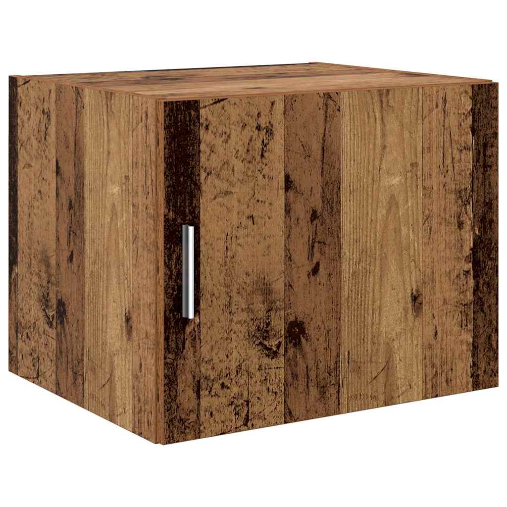 Badschrank Wandmontiert Altholz 50 x 41 x 225 cm Holzwerkstoff