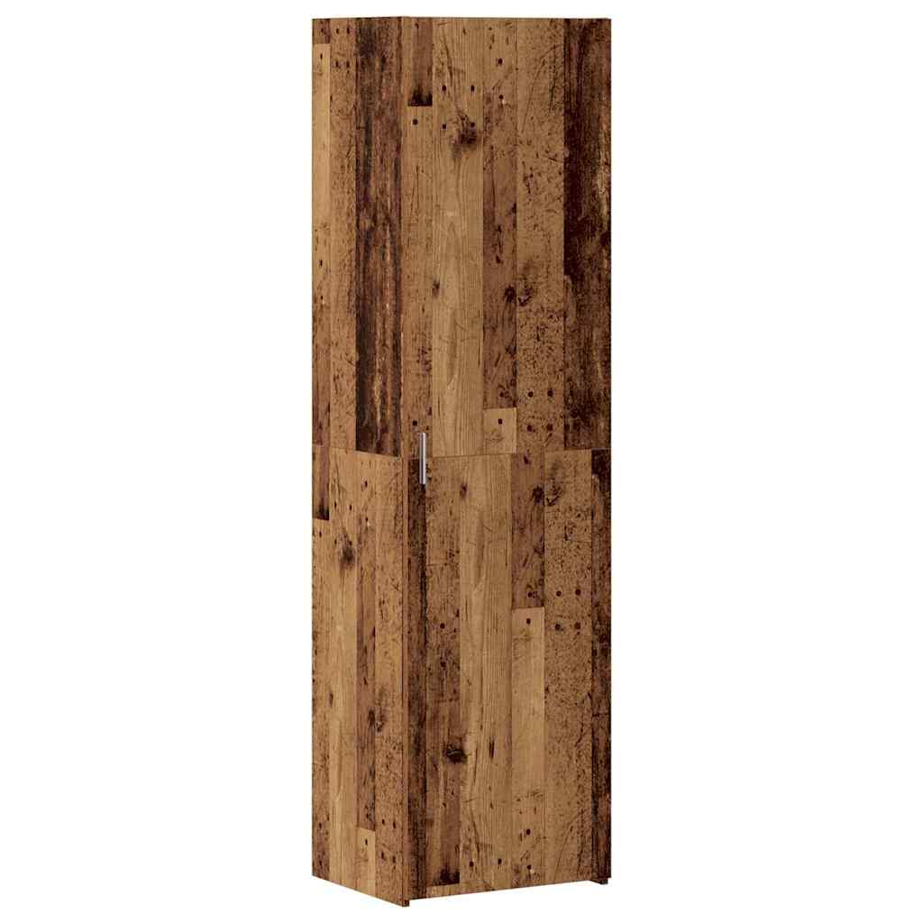 Badschrank Wandmontiert Altholz 50 x 41 x 225 cm Holzwerkstoff