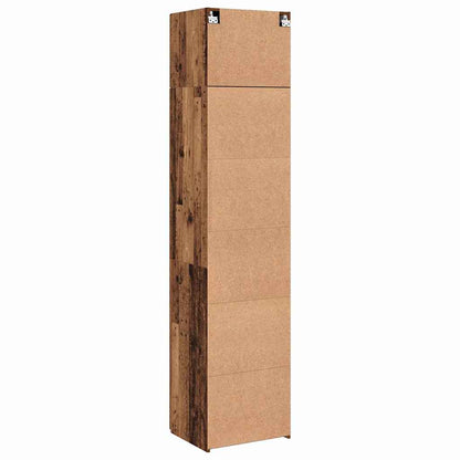 Badschrank Wandmontiert Altholz 50 x 41 x 225 cm Holzwerkstoff