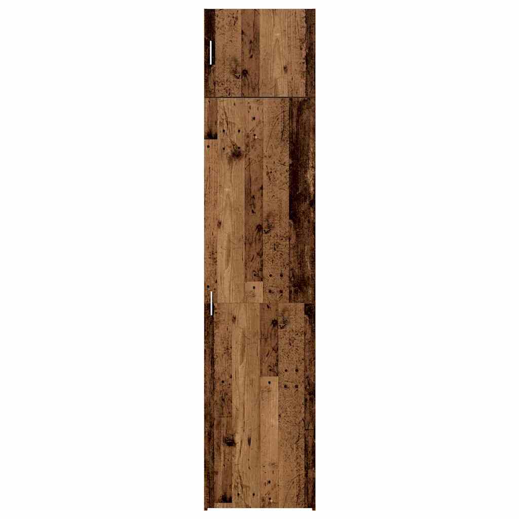 Badschrank Wandmontiert Altholz 50 x 41 x 225 cm Holzwerkstoff
