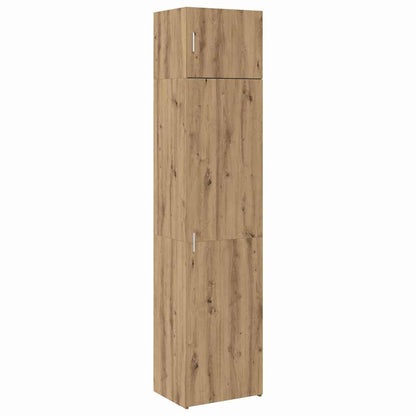 Badschrank Eiche handwerklich 50 x 41 x 225 cm Holzwerkstoff
