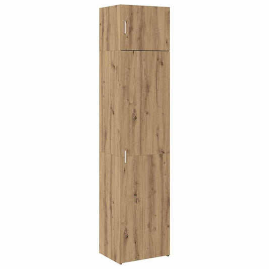 Badschrank Eiche handwerklich 50 x 41 x 225 cm Holzwerkstoff