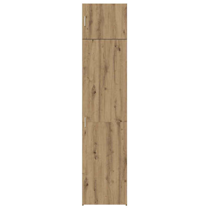 Badschrank Eiche handwerklich 50 x 41 x 225 cm Holzwerkstoff