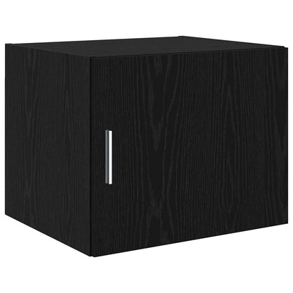 Badschrank Schwarze Eiche 50 x 41 x 225 cm Holzwerkstoff
