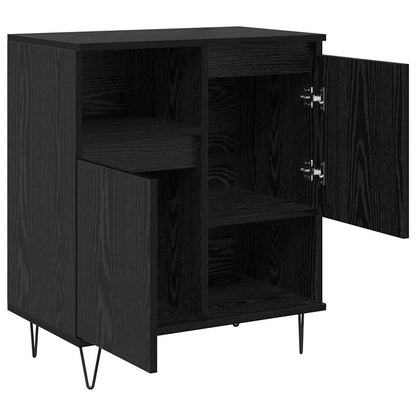 Sideboards 3 pcs Schwarze Eiche 180 x 35 x 70 cm Holzwerkstoff