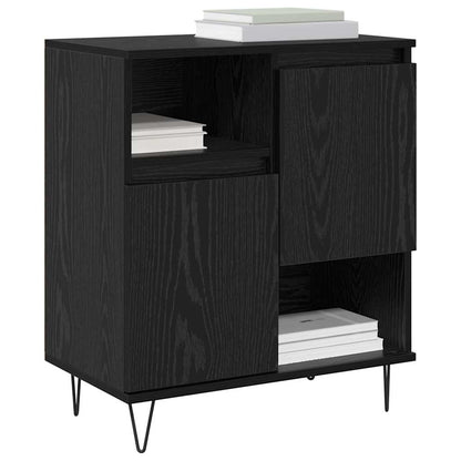 Sideboards 3 pcs Schwarze Eiche 180 x 35 x 70 cm Holzwerkstoff