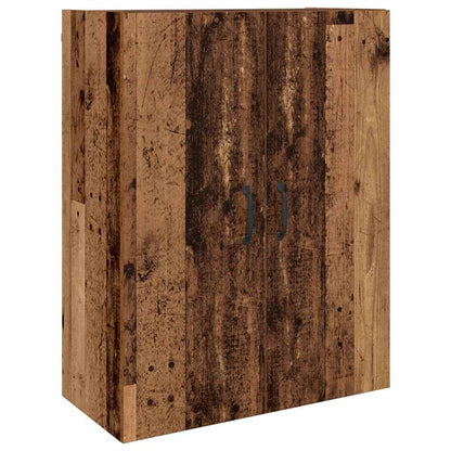 Hochboard 2 pcs Altholz 69,5 x 34 x 180 cm Holzwerkstoff