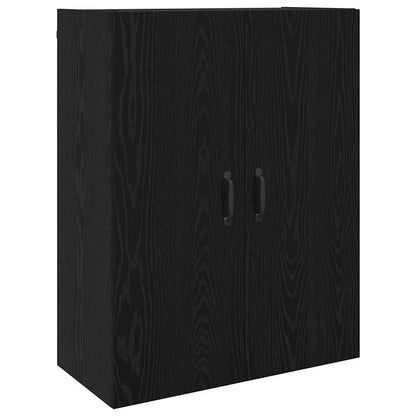 Hochboard 2 pcs Schwarze Eiche 69,5 x 34 x 180 cm Holzwerkstoff