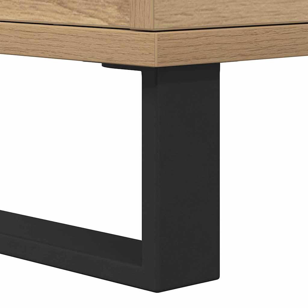 Sideboards 3 pcs Eiche handwerklich 180 x 35 x 70 cm