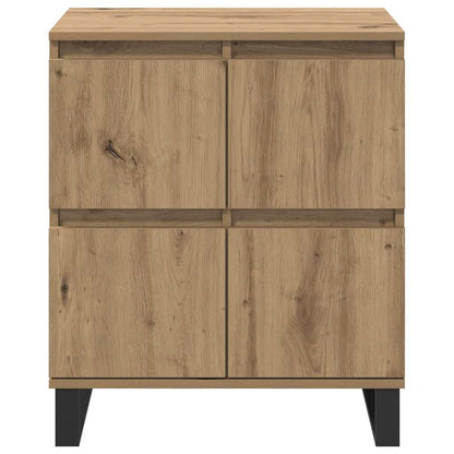 Sideboards 3 pcs Eiche handwerklich 180 x 35 x 70 cm