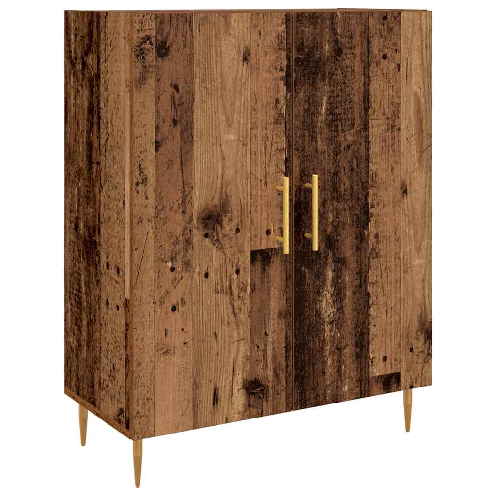 Hochboard Altholz 69,5 x 34 x 180 cm Holzwerkstoff