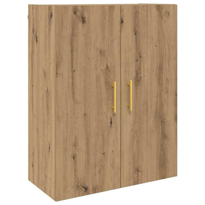 Hochboard Eiche handwerklich 69,5 x 34 x 180 cm Holzwerkstoff