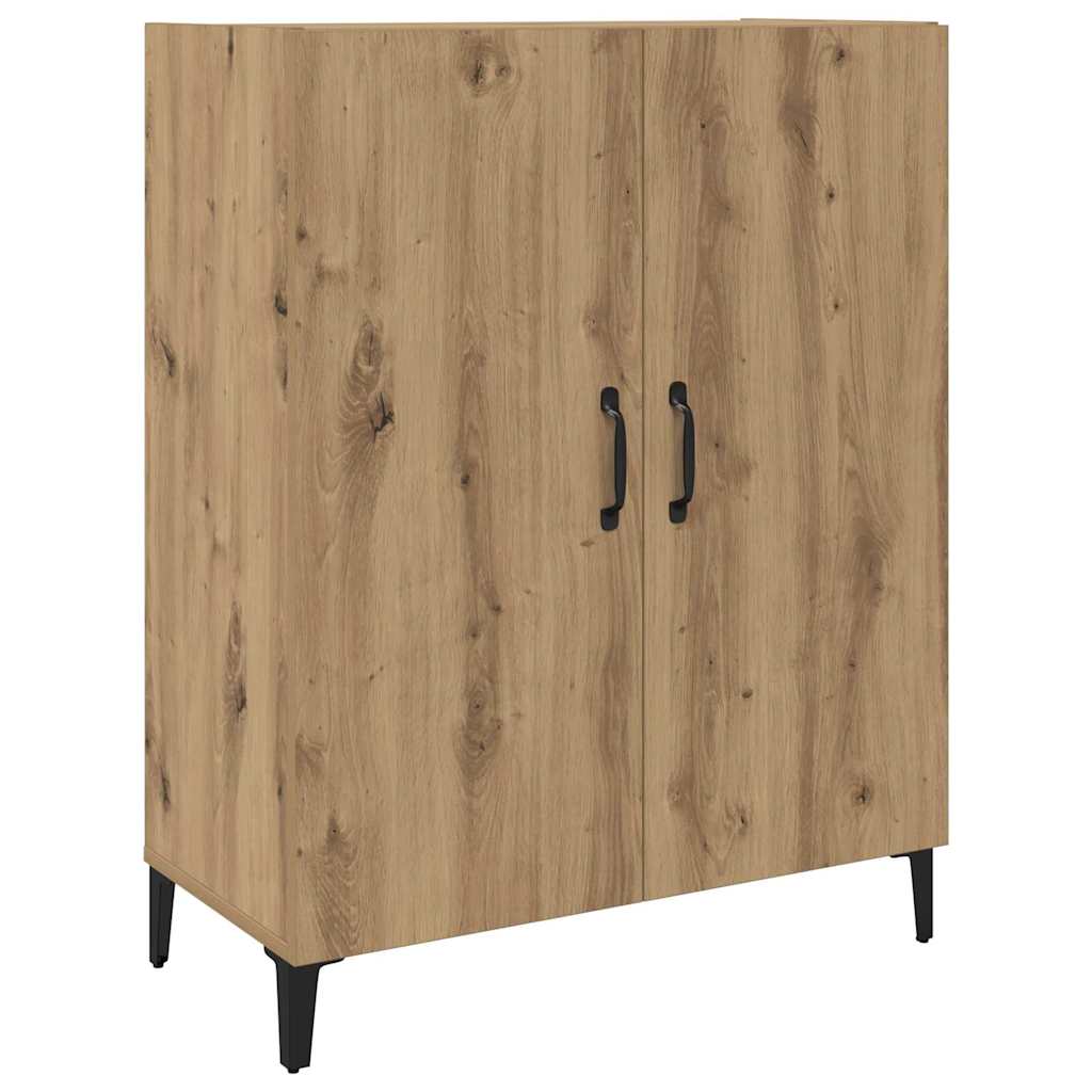 Hochboard 2 pcs Eiche handwerklich 69,5 x 34 x 180 cm