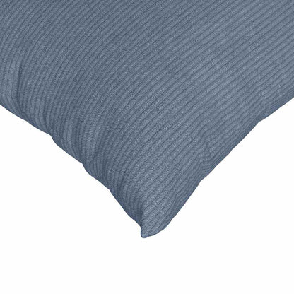 Sofakissen 2 pcs Blau 60 x 40 cm Cordstoff