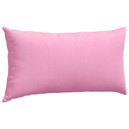 Sofakissen 2 pcs Rosa 80 x 40 cm Stoff