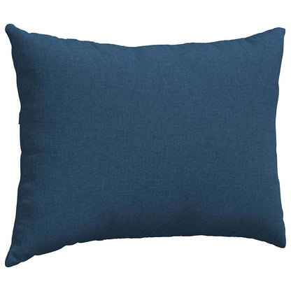 Sofakissen 2 pcs Blau 70 x 50 cm Stoff