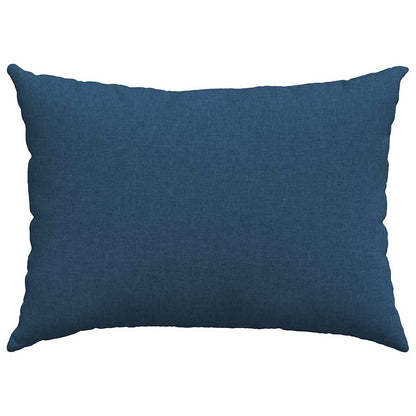Sofakissen 2 pcs Blau 70 x 50 cm Stoff