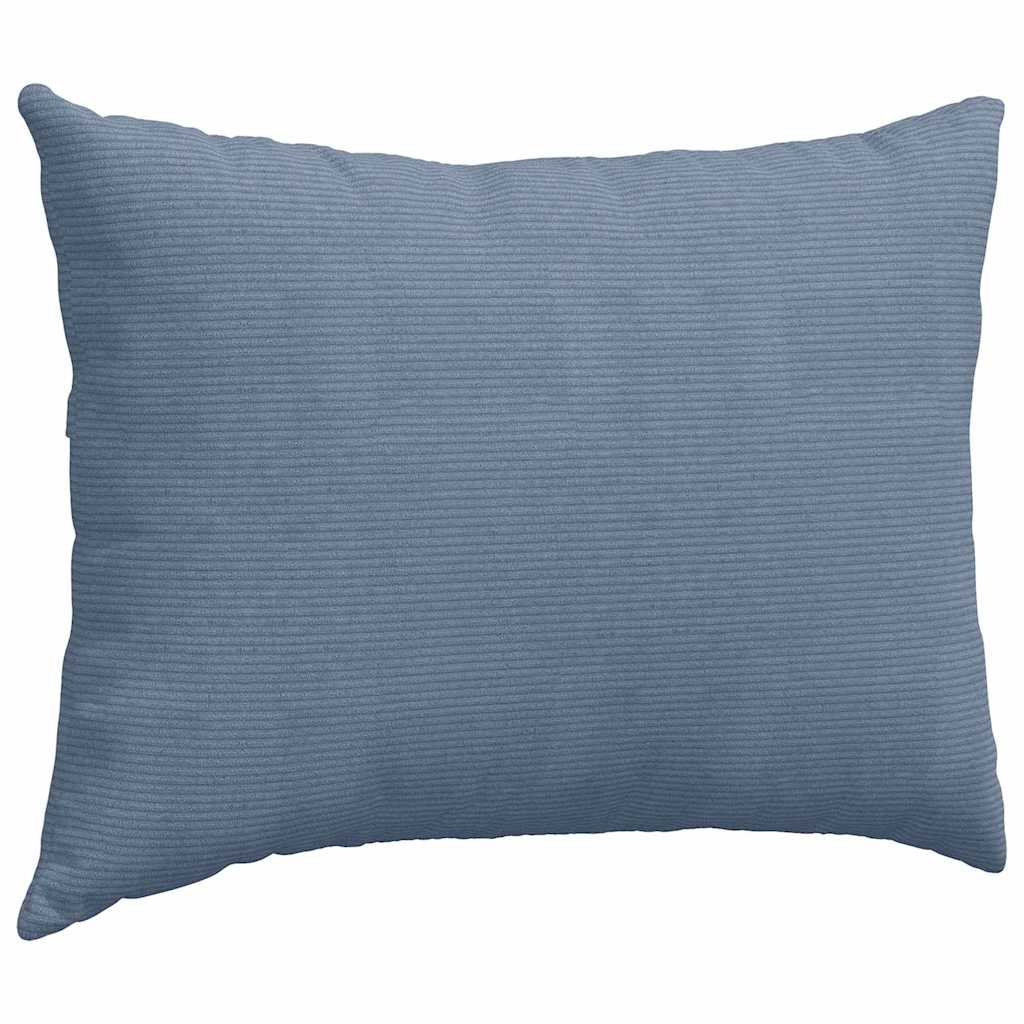 Sofakissen 2 pcs Blau 70 x 50 cm Cordstoff