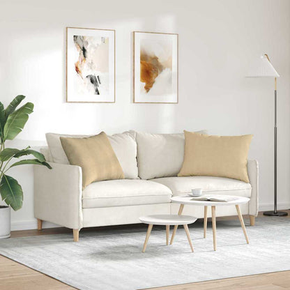 Sofakissen 2 pcs Grau-Grün 70 x 50 cm Cordstoff