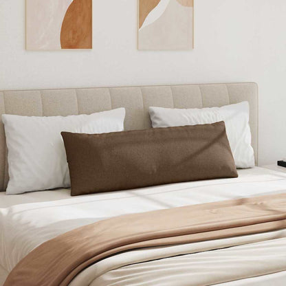 Sofakissen 2 pcs Braun 120 x 40 cm Stoff