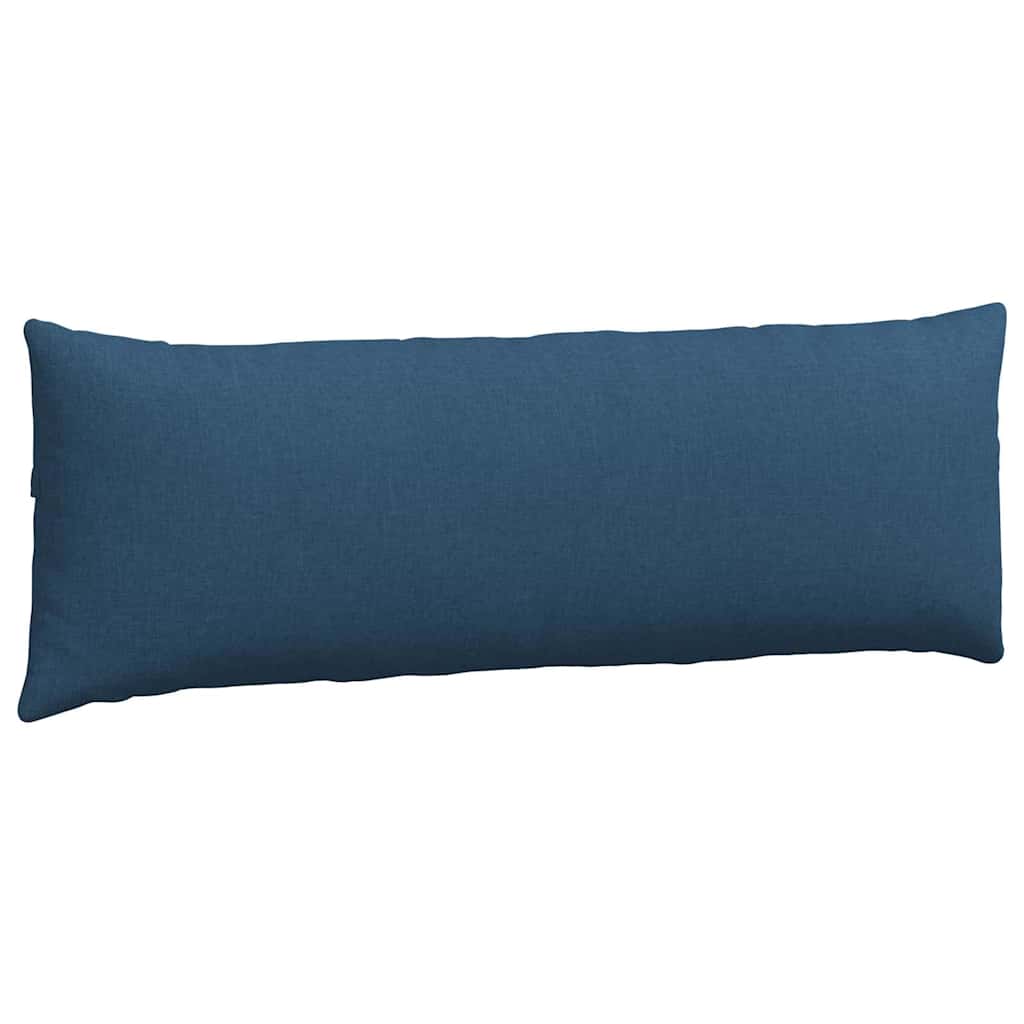 Sofakissen 2 pcs Blau 120 x 40 cm Stoff