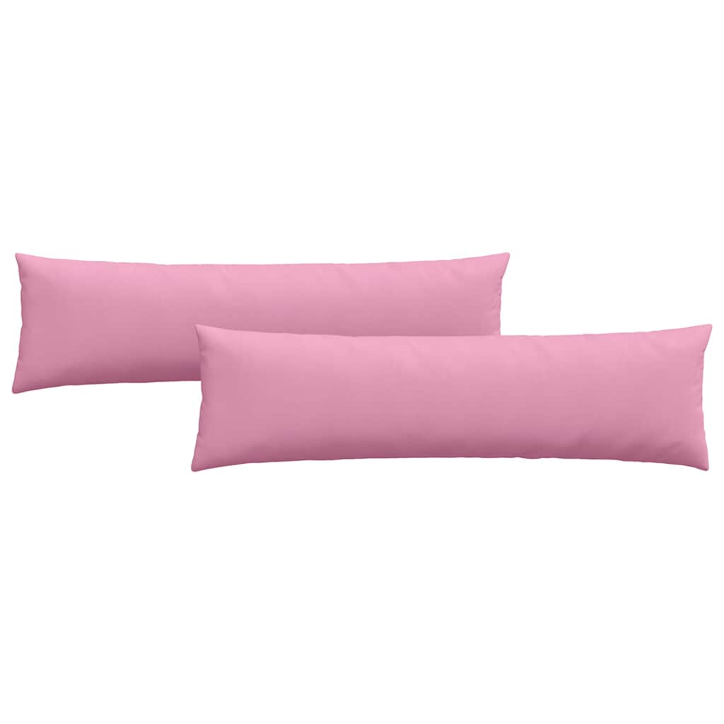 Sofakissen 2 pcs Rosa 145 x 40 cm Stoff