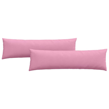 Sofakissen 2 pcs Rosa 145 x 40 cm Stoff