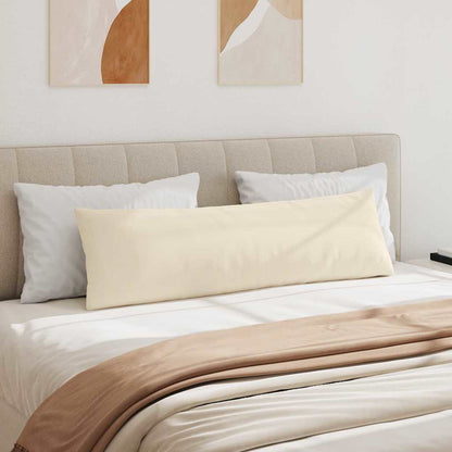 Sofakissen 2 pcs Beige 145 x 40 cm Stoff