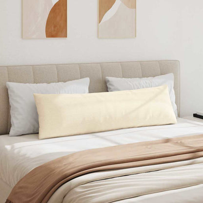 Sofakissen 2 pcs Creme 145 x 40 cm Cordstoff