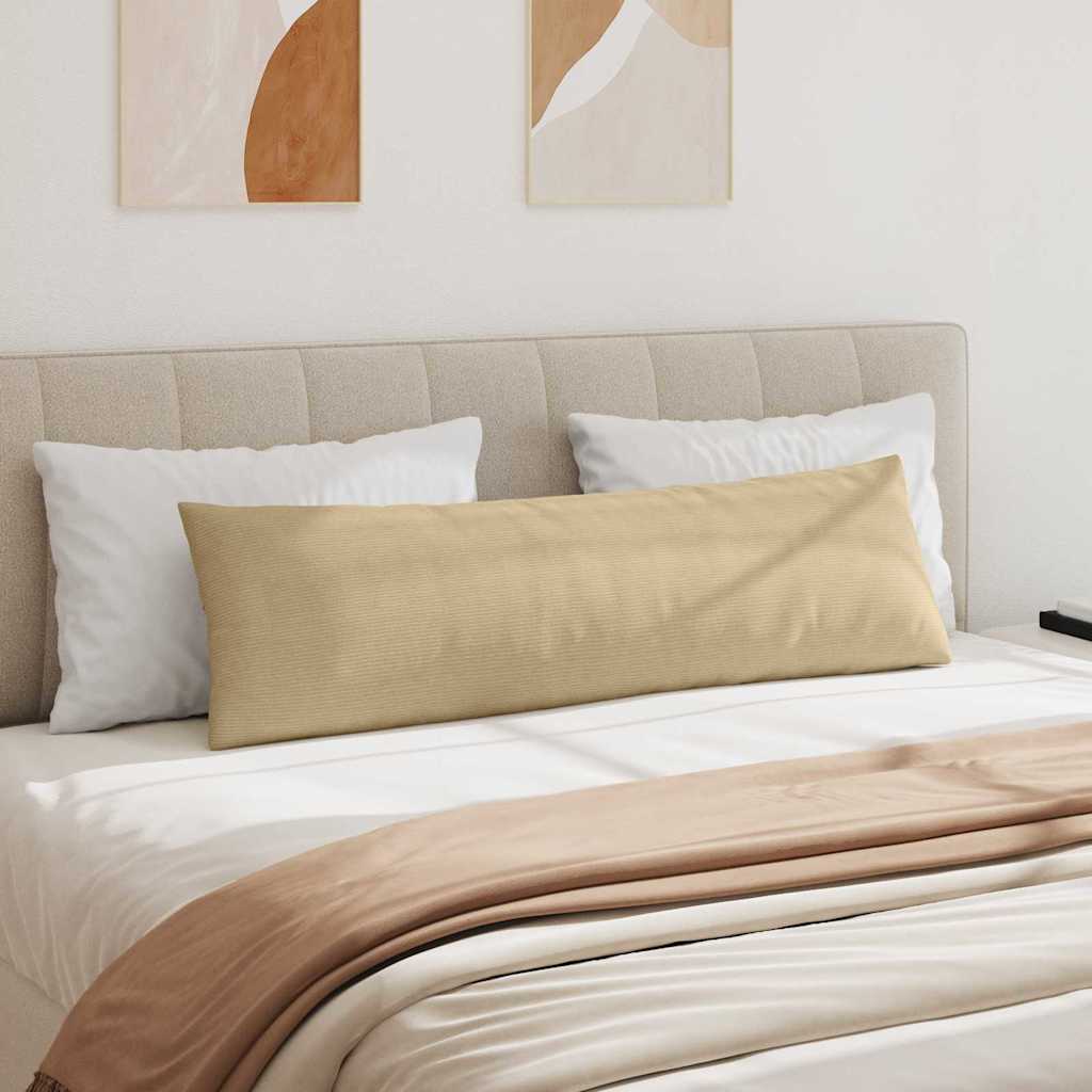 Sofakissen 2 pcs Grau-Grün 145 x 40 cm Cordstoff