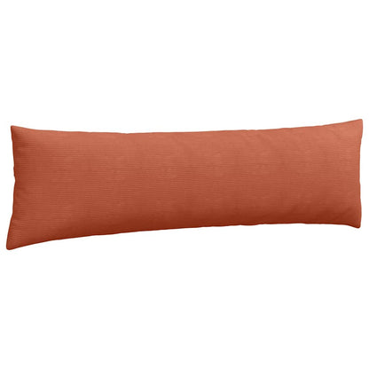 Sofakissen 2 pcs Rot-Orange 145 x 40 cm Cordstoff