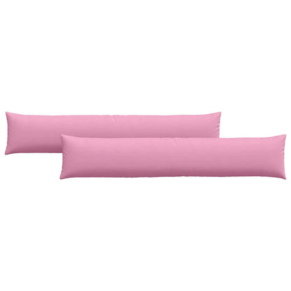 Sofakissen 2 pcs Rosa 200 x 40 cm Stoff