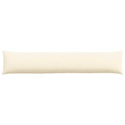 Sofakissen 2 pcs Creme 200 x 40 cm Cordstoff