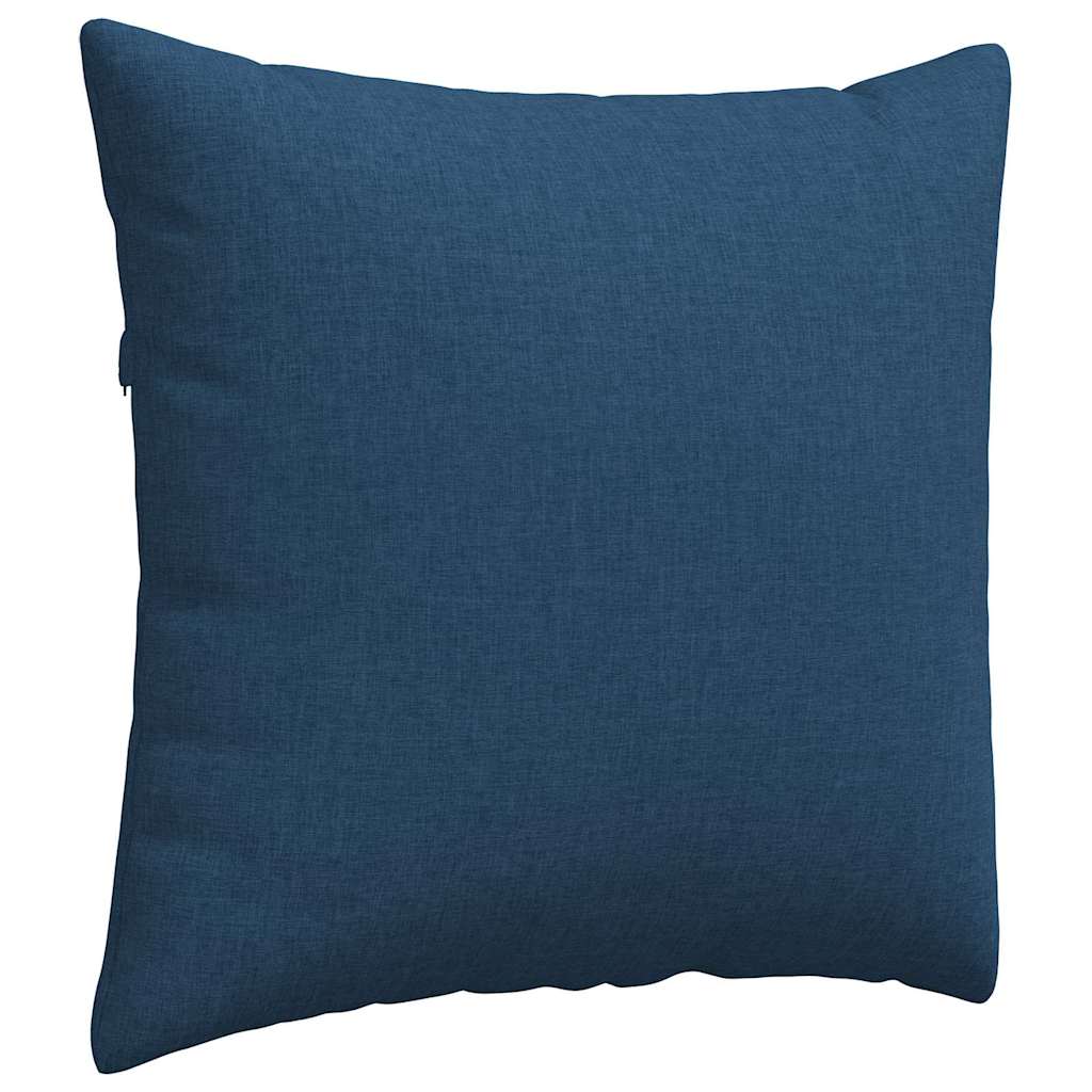 Sofakissen 2 pcs Blau 45 x 45 cm Stoff