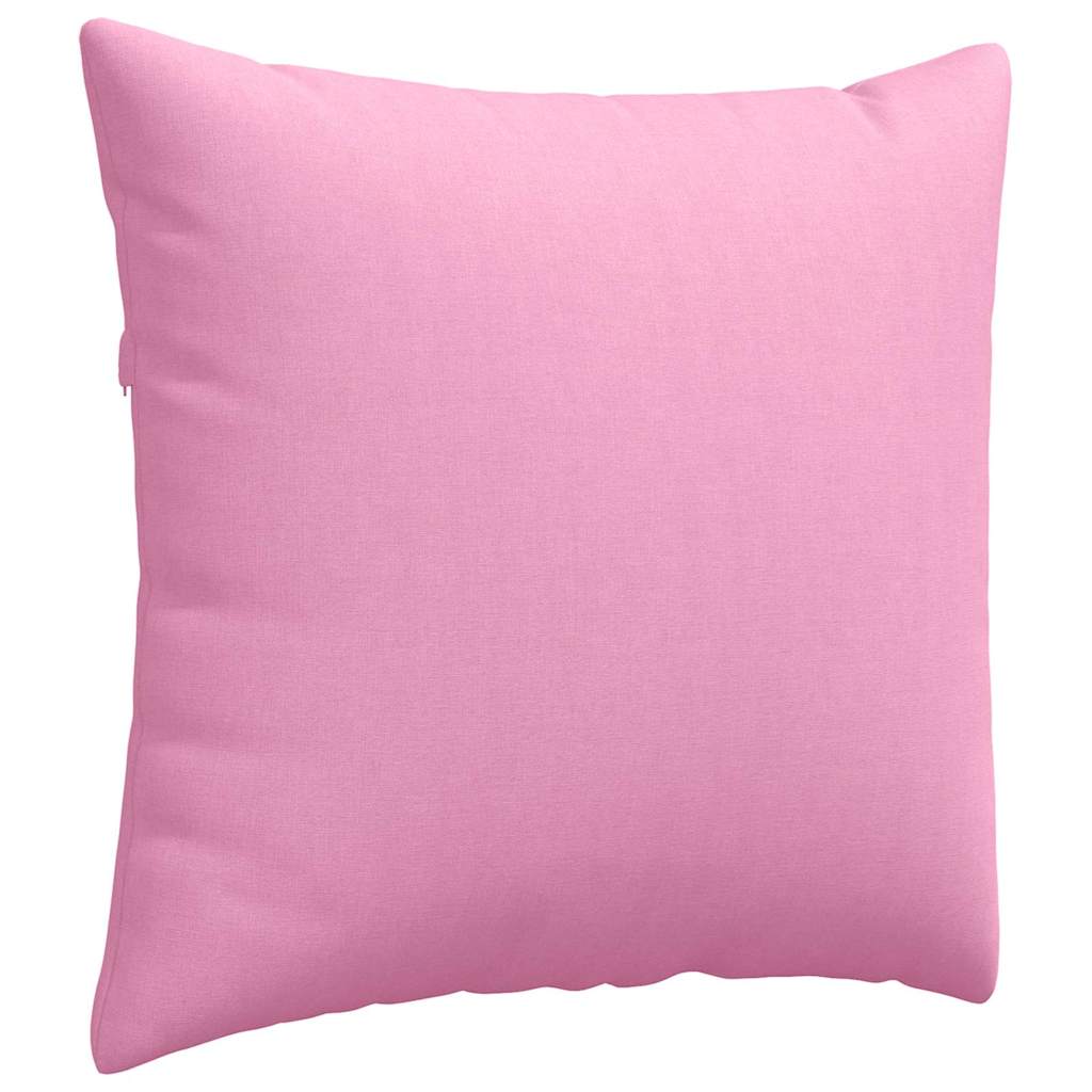 Sofakissen 2 pcs Rosa 45 x 45 cm Stoff