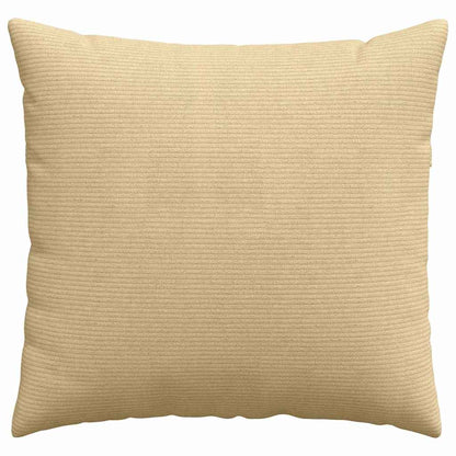 Sofakissen 2 pcs Grau-Grün 45 x 45 cm Cordstoff