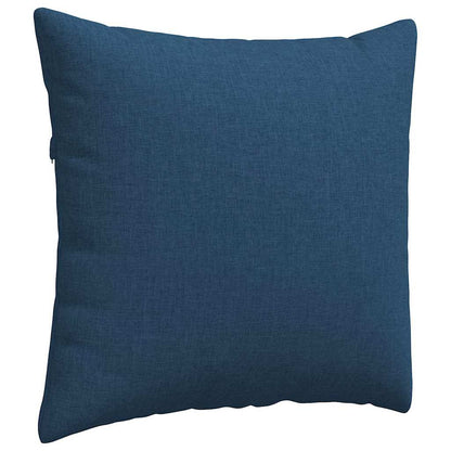 Sofakissen 2 pcs Blau 50 x 50 cm Stoff