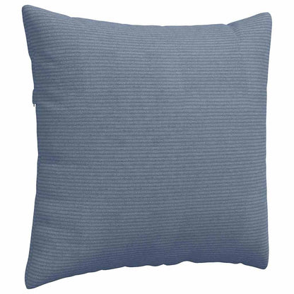 Sofakissen 2 pcs Blau 50 x 50 cm Cordstoff
