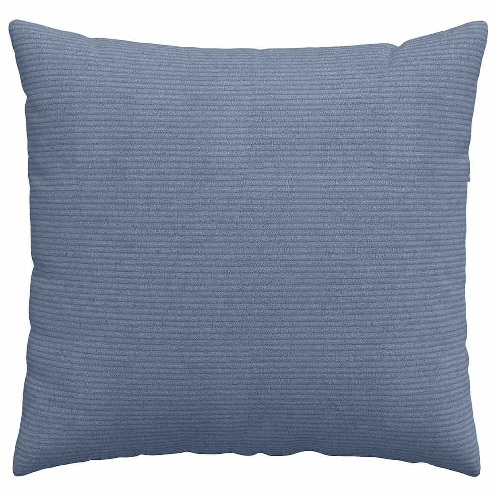 Sofakissen 2 pcs Blau 50 x 50 cm Cordstoff