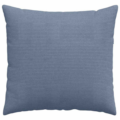 Sofakissen 2 pcs Blau 50 x 50 cm Cordstoff